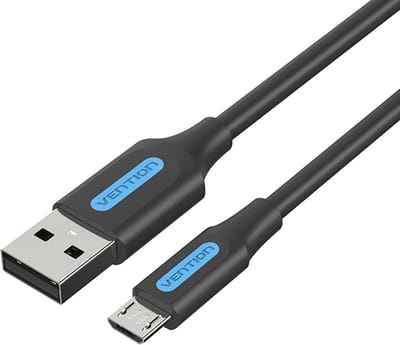 Vention COLBG USB-kabel USB 2.0 1,5 m USB A Micro-USB B Zwart