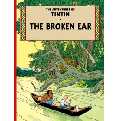 The Broken Ear - The Adventures Of Tintin - Herge
