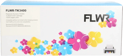 FLWR Kyocera Mita TK-3400 zwart (Huismerk (compatible))