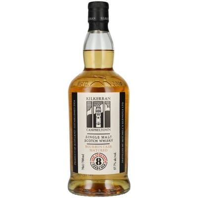 Kilkerran Glengyle Distillery 8 Years Old Campbeltown Single Malt Bourbon Cask Matured 57,7% Vol. 0,7l