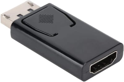 DP naar HDMI Adapter - Display Port Converter - Beeld Overzetten - Plug en Play - 15 meter kabel - Zwart