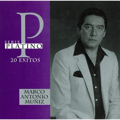 CD MUNIZ, MARCO ANTONIO - Serie Platino  743213338729 RCA, BMG Mexico 1995 Mexico Latijn Gebruikt
