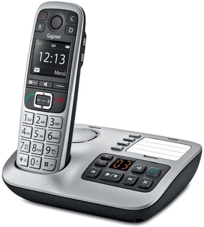 Gigaset E560A - Single DECT telefoon - Antwoordapparaat - ZilverGrijs