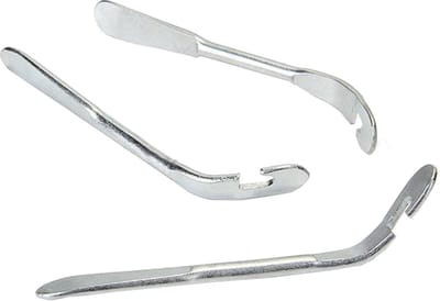 Bicycle Gear Bandafnemers 3 Stuks Staal Zilver