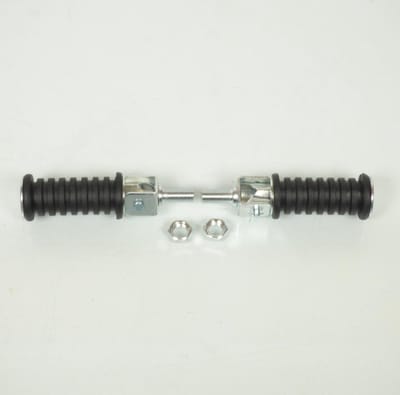 Cale pied repliable rond noir Ø12mm TNT universel Neuf pour moto deux roues