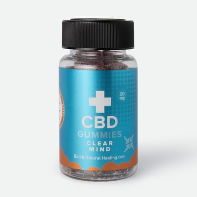 CBD Gummies Clear Mind - Verscherp je Focus & Helderheid - Helpt Ontspannen - Suikerbewust - 10mg CBD per Gummie - 30 Stuks
