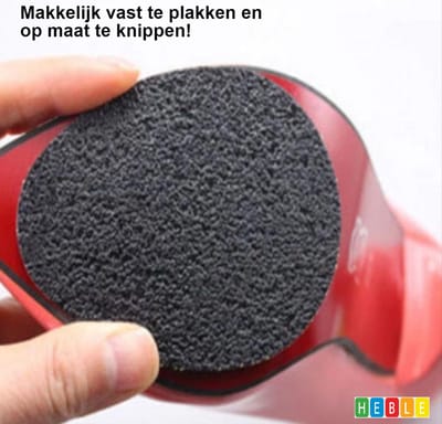*** 5 Paar Anti-Slip Schoenzool Pads - Zelfklevend, Handig bij Gladde Zolen - van Heble® ***