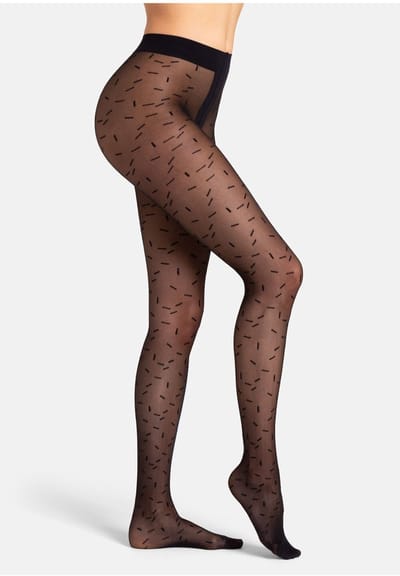 camano, Fijne panty, 25 denier, transparant, fijn, slijtvast, duurzaam, robuust, aangenaam, comfortabel, elastisch, stretch, met patroon.