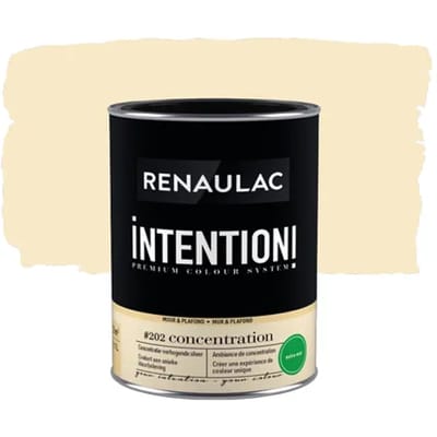 Renaulac Intention Muurverf - Extra Mat - Concentration - 1l
