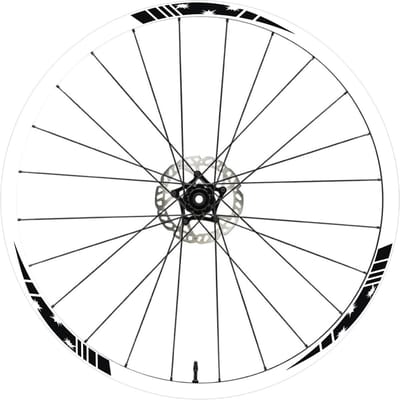 Fietsvelg Stickers - Velg Decals - Fiets Personaliseren - Waterdicht Krasvast - 275 inch - Mat Zwart