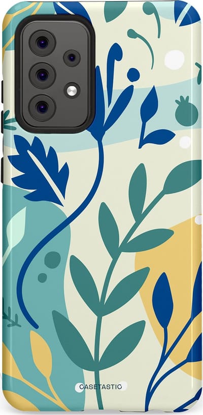 Casetastic Hoesje Geschikt voor Samsung A52 (4G/5G/s) - Stijlvolle Beschermende Duo-layer Case - Muse in lente