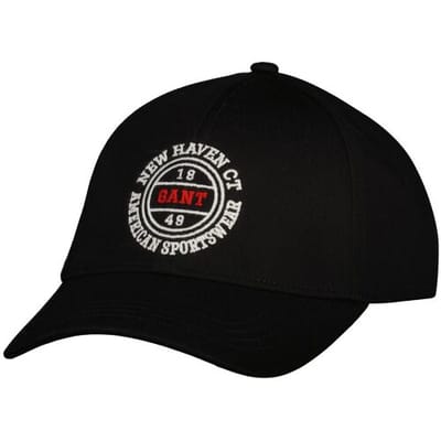 Gant Cap Graphic New Haven 1949 Zwart / male