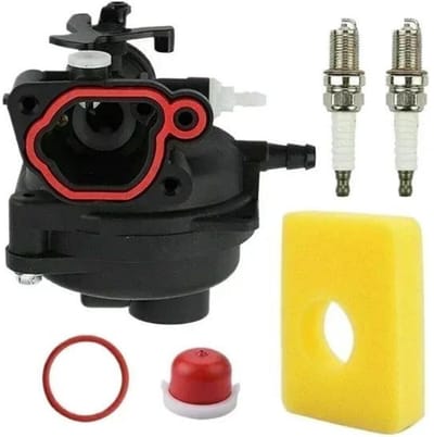 TOVBMUP 1 Stuks Tune-up Kit - Vergaser Kit met Luchtfilter - Geschikt voor 300E 450E 500E 550EX Rasenmäher Motoren - Stevige Constructie en Eenvoudige Installatie - Kunststof - Passend voor Onderdelen 799583 593261 595656 591979 591160