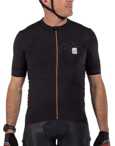 Leatt Mtb Endurance 5.0 T-shirt Met Korte Mouwen Zwart L Man