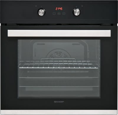 Sharp K-60D22BM - Inbouwoven - zwart