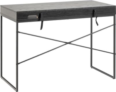Belfurn - Sami scandinavisch bureau in melamine as - zwart
