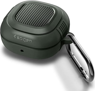 Spigen Rugged Armor Samsung Galaxy Buds Live Hoesje Groen