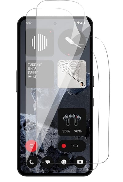 Screenprotector geschikt voor CMF Phone 2 Pro - 2x FlexGuard Screen Protector