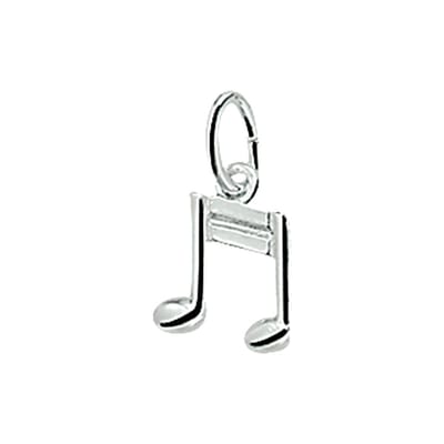 Zilveren Hanger muzieknoot 1003389