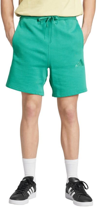 Adidas All SZN French Terry Heren Short Groen - Maat S