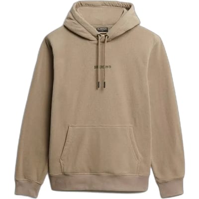 Superdry Micro Logo Fleece Hoodie Heren - Maat S