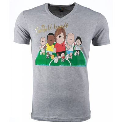 Local Fanatic T-shirt football legends print