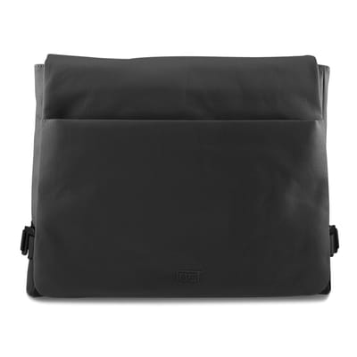 JOST Schoudertas Business tas met laptopvak Borgholm Shoulder Bag Black Zwart