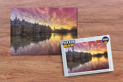 Puzzel Den Haag - Torentje - Licht - Legpuzzel - Puzzel 500 stukjes