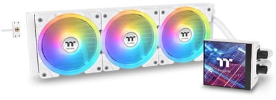 Thermaltake MAGFloe 360 Ultra ARGB Processor Alles-in-één vloeistofkoeler 12 cm Wit 1 stuk(s)