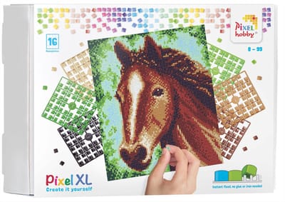 Pixelhobby XL Kit 16 Basisplaten Paard
