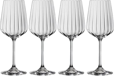 Rode wijnglazen, glas.