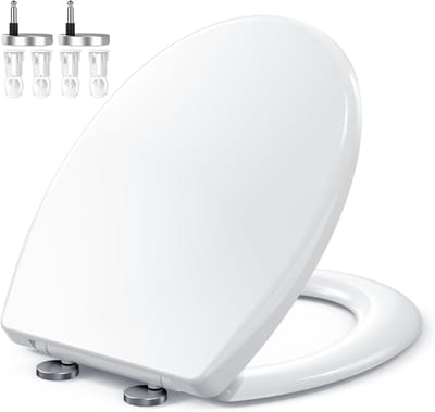 Toiletbril met Softclose en Quick Release - O-Vorm en Verstelbare Scharnieren