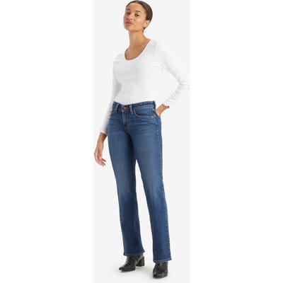 Levi's Superlow Boot The Last Straw Maat: W28L34 | Flared Jeans Outlet | Dames | Blauw