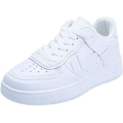 Sneakers Dames Nieuw Lente Witte Schoenen Mode Platte Sports Casual Schoenen Dames Sponge Cake 40