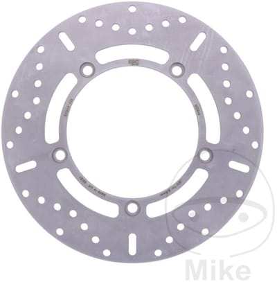 Ebc Hprs Series Solid Round Md643 Achterste Remschijf Zilver