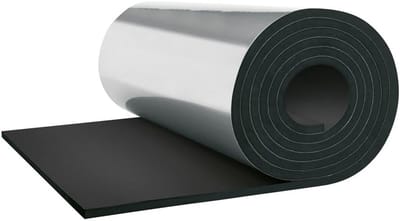 Zelfklevende Isolatiematten Rubber 6mm - Flexibel Condensatie- en Vorstbescherming