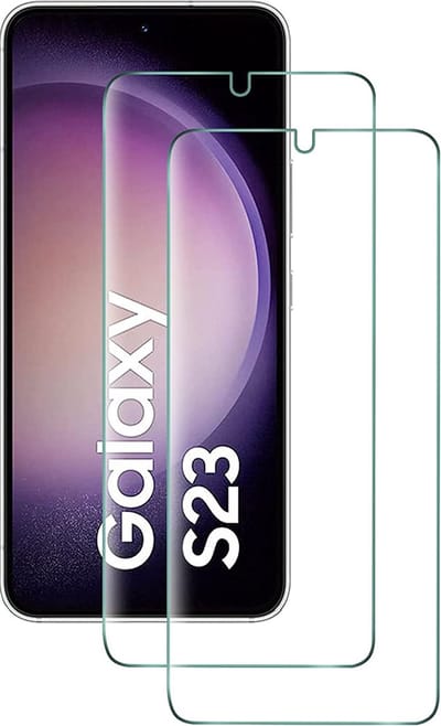 Screenprotector Geschikt voor Samsung Galaxy S23 Screenprotector Beschermglas – gehard glas – screen protector - 2 Stuks