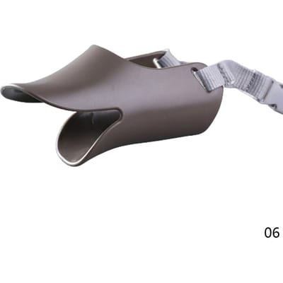 Hondenmuilkorf Siliconen Eendenbek Masker Voor Honden Anti-bijt Stop Blaffen Hond Mondkorf Voor Hond Huisdier Mondbedekking Huisdier Hond Accessoires (Coffee,S) koffie
