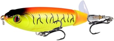 Drijvend Vis Lokaas - Zachte Staart Aas - Vissen Vangen - Roterende Staart - 9cm 17g - Kleur 7