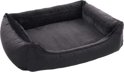Flamingo Esmo - Mand Honden - Mand Esmo Rechthoekig+rits Zwart 100x80x25cm - 1st - 137923 - 1st