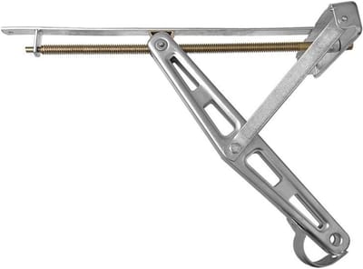 ProPlus Caravanhoeksteun - Uitdraaisteun - Opdraaisteun - Caravansteun - Steunpoot - Kantelbare Voet - Compact - Hoeksteun - Veilig en Stabiliteit - Universeel 600 kg Draagvermogen - Verzinkt Staal