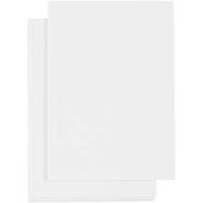 3D foam pads, A6, vel 105x148 mm, dikte 2 mm, wit, 5 vel/ 1 doos