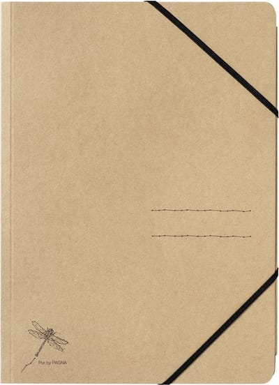 Pagna 40067-11, A4, Karton, Natuurlijk, Elastische band, 230 mm, 5 mm