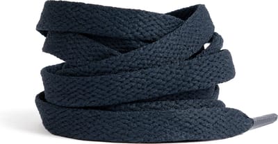 GBG Sneaker Veters 120CM - Marine Blauw - Navy Blue - Schoenveters - Laces - Platte Veter - o.a. geschikt voor Asics, New Balance, Nike