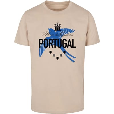 Mister Tee - Portuguese Swallow Heren Tshirt - XXL - Creme
