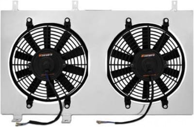 Mishimoto Fan Shroud Met Slim Fans Aluminium Nissan 350Z