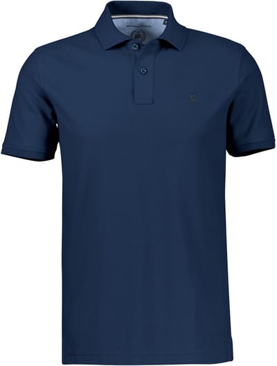 LERROS Poloshirt met COOL & DRY-functie in grote maten , Maat: 5XL , Kleur: STORM BLUE , 60% katoen, 40% polyester