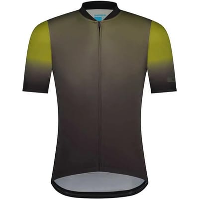 Shimano Evolve Avventura Korte Mouw Wielertrui Groen S Man
