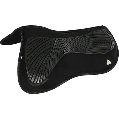 Zadelpad voor paard van suede Acavallo MF HPS CW-FS