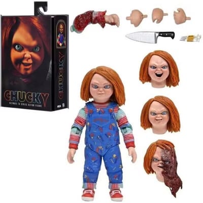NECA Ultimate CHUCKY GOOG GUYS Gelede Gewrichten Beweegbare Actiefiguur Vinyl Figuur Poppen Verzameling Model Speelgoed about 12cm black
